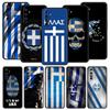 Мягкий ТПУ чехол для Realme C67 C63 C55 C53 C25 C21 10 11 12 13 GT 2 3 5 Pro Plus 5G Ударопрочный чехол для телефона Греция Греческий флаг Capas