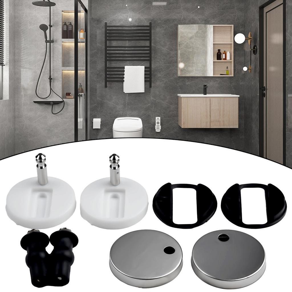 2 шт. крепления для сиденья унитаза для большинства стандартных сидений унитаза с верхней фиксацией шарнира для быстрой установки комплекта для унитаза