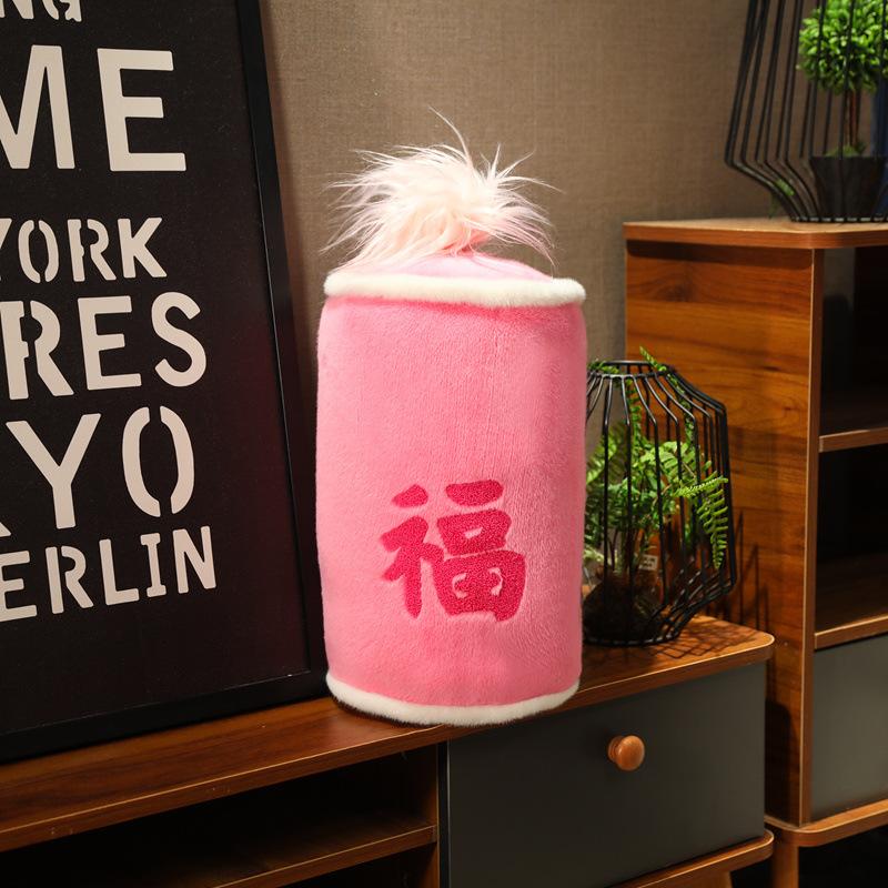 Красная подушка-петарда, имитация, Новогодний фейерверк, Плюшевые игрушки, Праздничная подушка, Игрушки, Украшения для дивана в гостиной