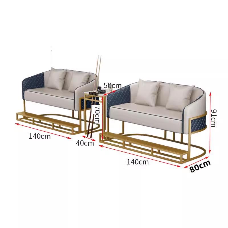 Self-Service Billiard Room Sofa Chair for Spectators