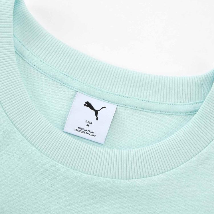 Puma Графическая футболка с логотипом Pt, удобная, универсальная, свободного кроя, с коротким рукавом, мужская, топы, синяя 632982-96