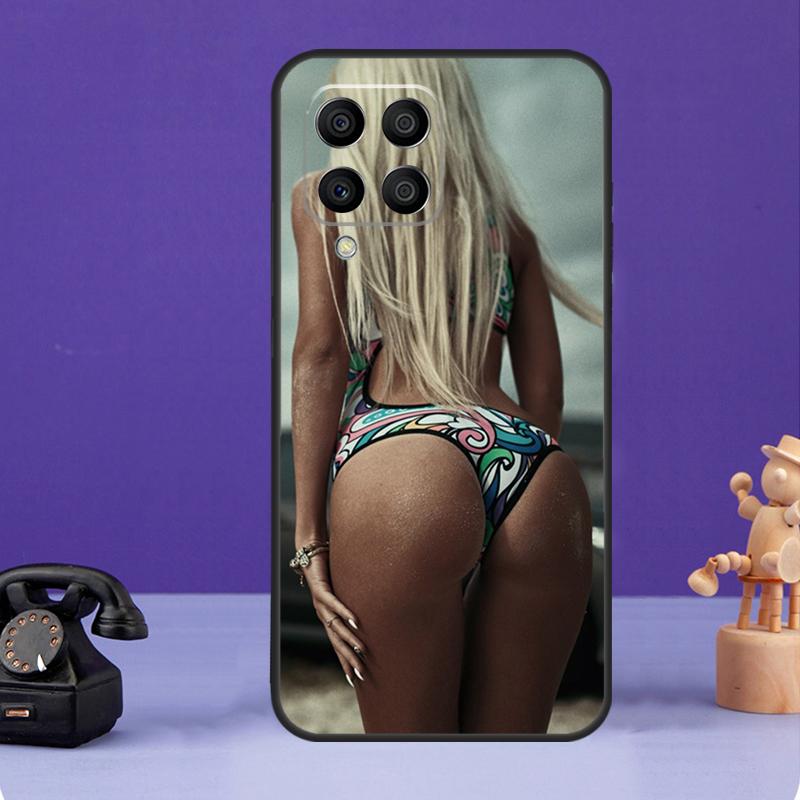 Sexy Bikini Girl Case For Samsung Galaxy M36 M56 M16 M33 M53 M13 M12 M32 M52 M20 M15 M55 M31 M14 M35 M34 M54