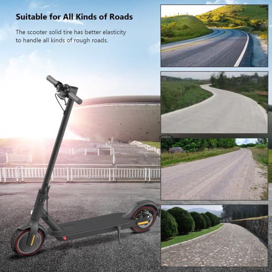 Колесо для электрического скутера, переднее и заднее сотовое колесо, износостойкое нескользящее сменное колесо для электрического скутера для Xiao Mi