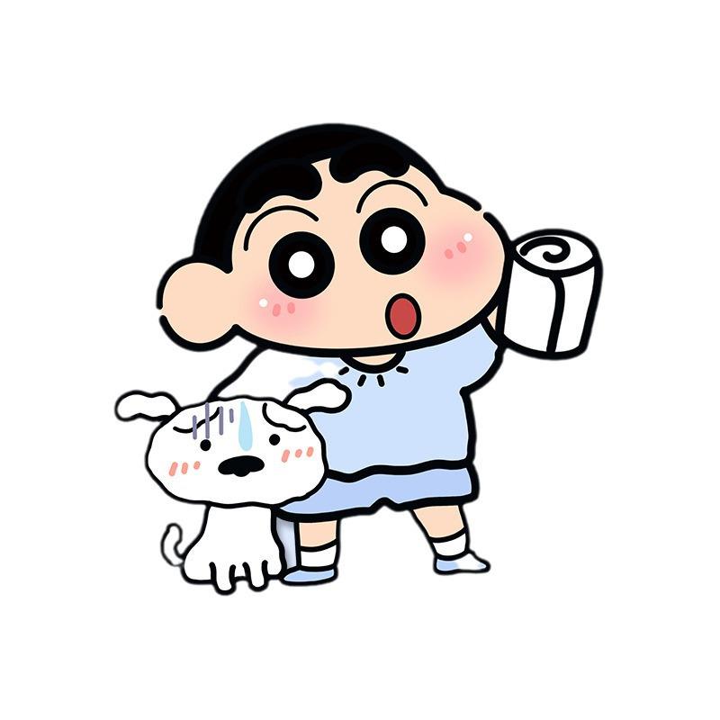 Дезодорирующая наклейка на унитаз Shin-chan: Стойкий аромат, Милое удаление запахов для ванных комнат