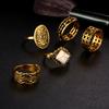 5Pcs/Set Vintage Women's Finger Knuckle Midi Stack Tip Rings Jewelry Gift Golden