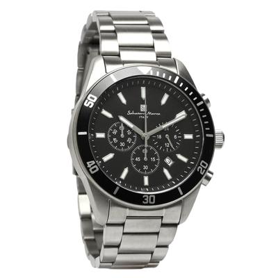Ограниченная продажа Модель Salvatore Marra Chronograph Watch Titanium Japanese Movement 5 ATM Waterproof Brand Watch Gift Day SM24104 Mens