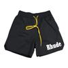 Трансграничный европейский и американский модный бренд RHUDE вышитые шнурки эластичные повседневные шорты мужские и женские хай-стрит пляжный спорт пять
