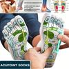Foot Massage Socks Cotton Five-finger Socks Health Acupuncture Point Socks Sole Massage Relieve Tired Feet Yoga