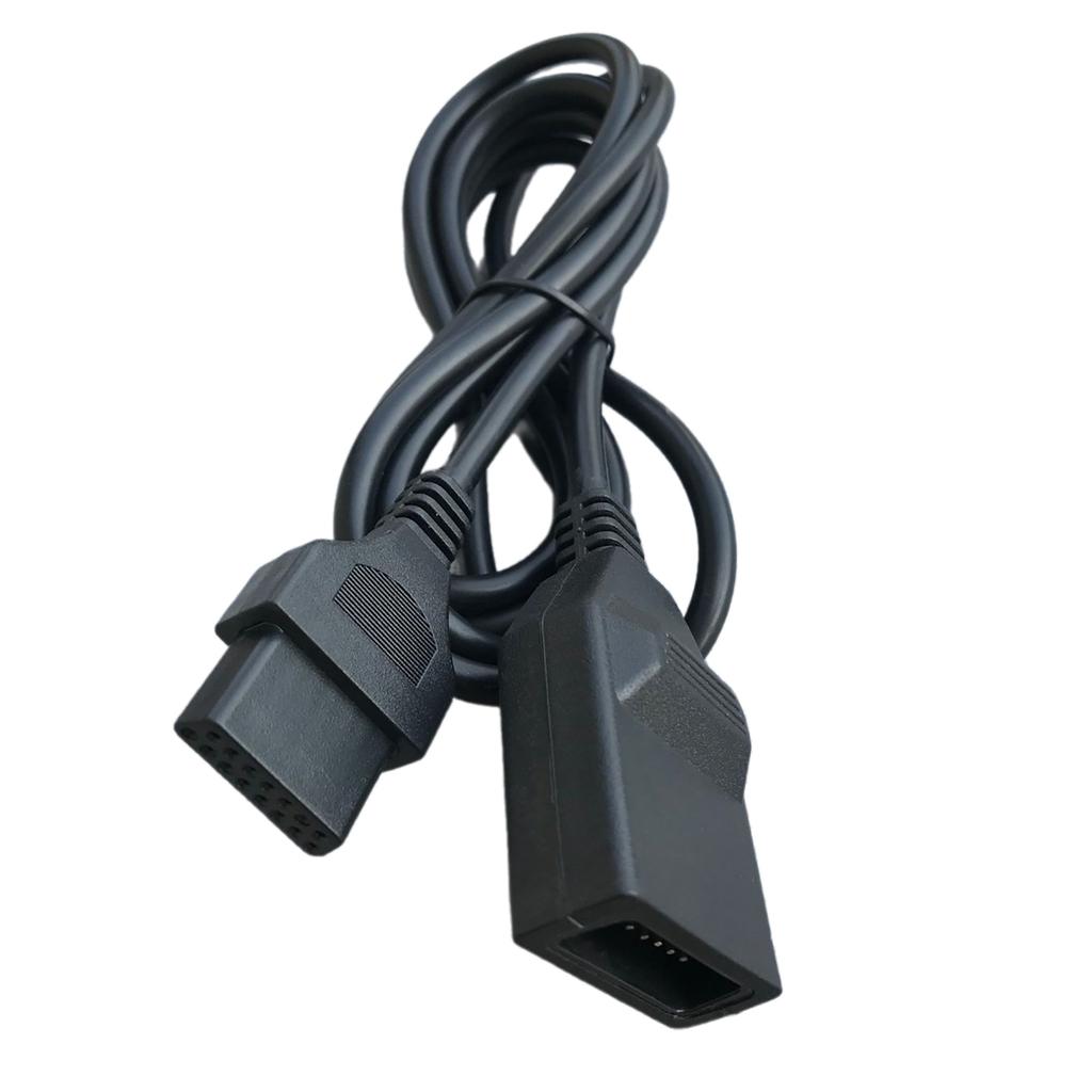 Gamepad Extension Cable 15Pin Extender Wire for SNK NEO GEO CD FC Replacement Extended Cord Gaming Accessories Portable