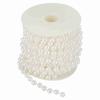 10m/roll Grinding Pearl Wire Beads Garland String DIY Wedding Decoration 8mm(white)