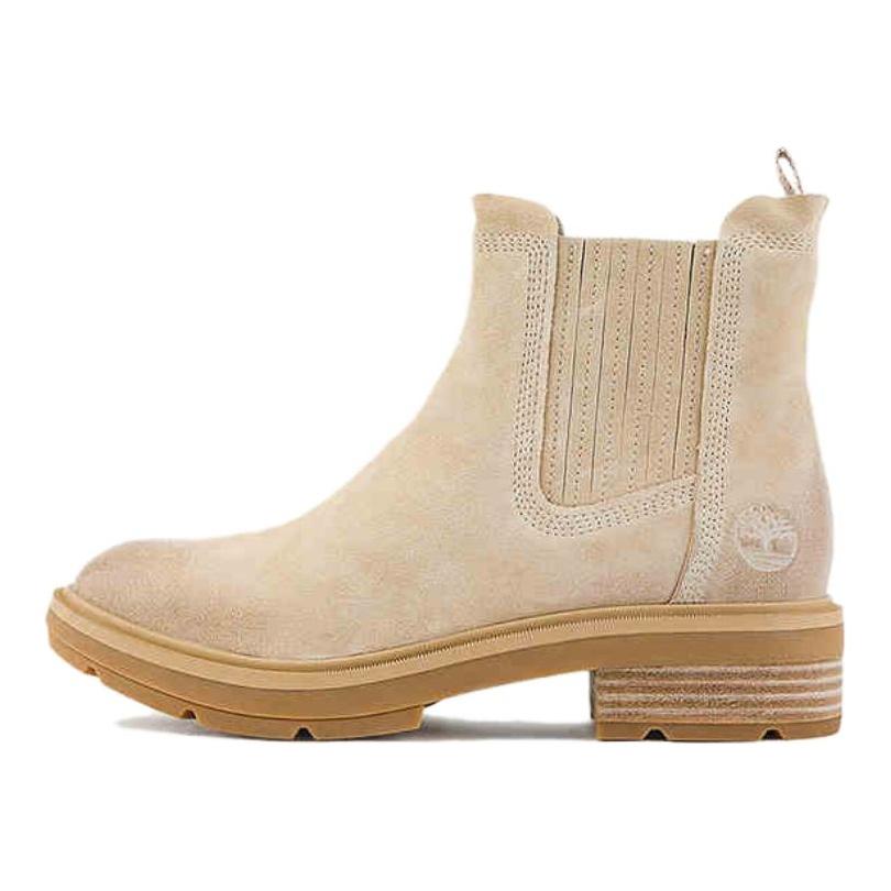 Timberland Brimfield Удобные универсальные короткие ботинки Chelsea женские ботинки светло-бежевого цвета A2PBB-ER3