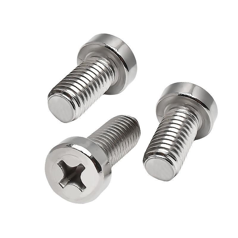 Yigu 304 Stainless Steel Phillips Round Head Machine Screws M2.5-M5