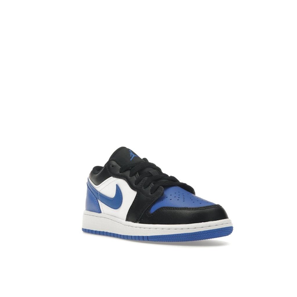 Air Jordan 1 Low GS Alternate Royal Toe Kids Sneakers Blue White Royal-Blue 553560-140
