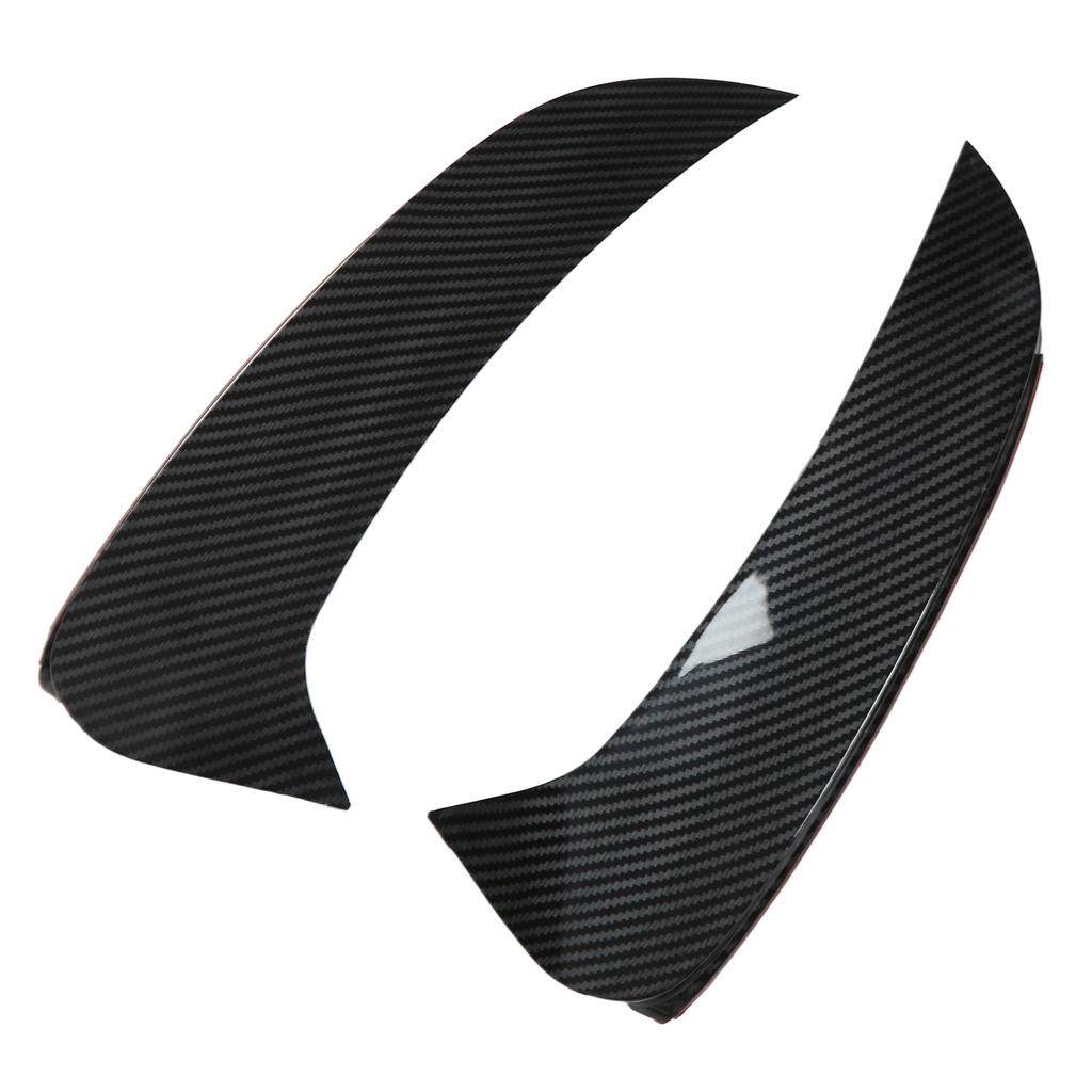 2pcs Carbon Fiber Style Rear Bumper Air Vent Trim Replacement for Mercedes Benz GLE Class W167 AMGLine V167 GLE350