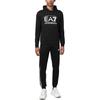 Emporio Armani SS23 Серия EA7 Принт с логотипом-буквами Худи на шнурке Мужские худи Черный 3RPM62-PJ05Z-1200