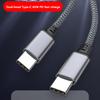 USB C - Type C Extended Link Cable PD60W Fast Charger Charger Cable Data Transfer Cable 480Mbps for Phone Tablet Laptop