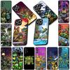Soft Phone Cover for Huawei P30 P20 Mate 20 Lite Pro Y7 Y6P Y7A 2019 Nova 5T 3I Case N-Ninjas Anime Cartoon T-Turtles Casing