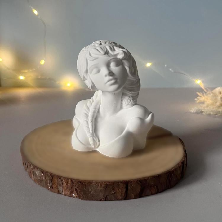 Силиконовые формы для женской фигурки для свечей, мыла, статуэтки богини, гипсовые силиконовые формы для украшения дома