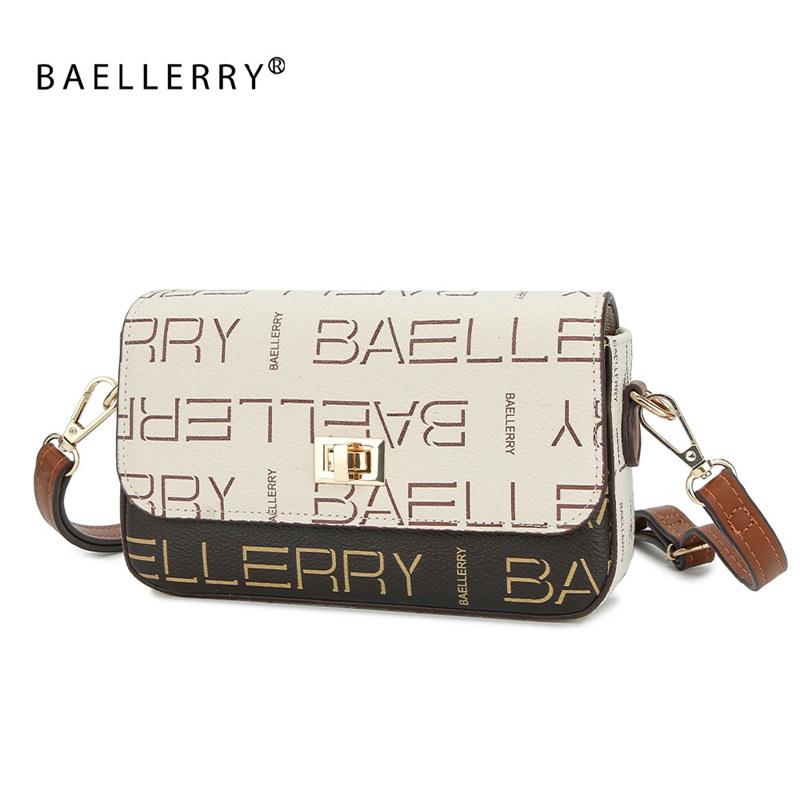 Baellerry Женские модные сумки на ремне, винтажный дизайн, сумка для телефона, сумка через плечо из искусственной кожи