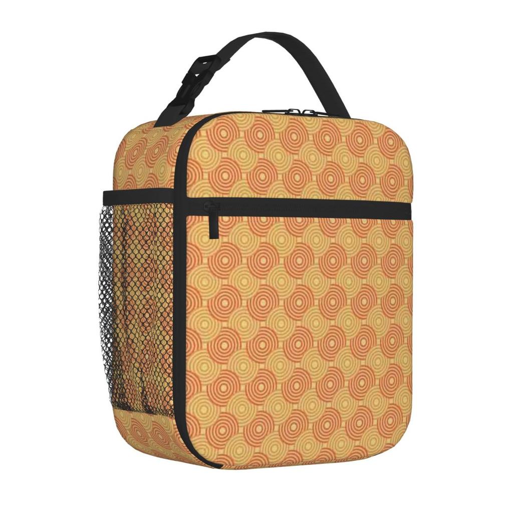 Bestselling Cute Micro Spotty Happy Dot Day Poker Dot Pattern Casual Picnic Lunch Bag Weekend Getaway Canvas Lunch Bag