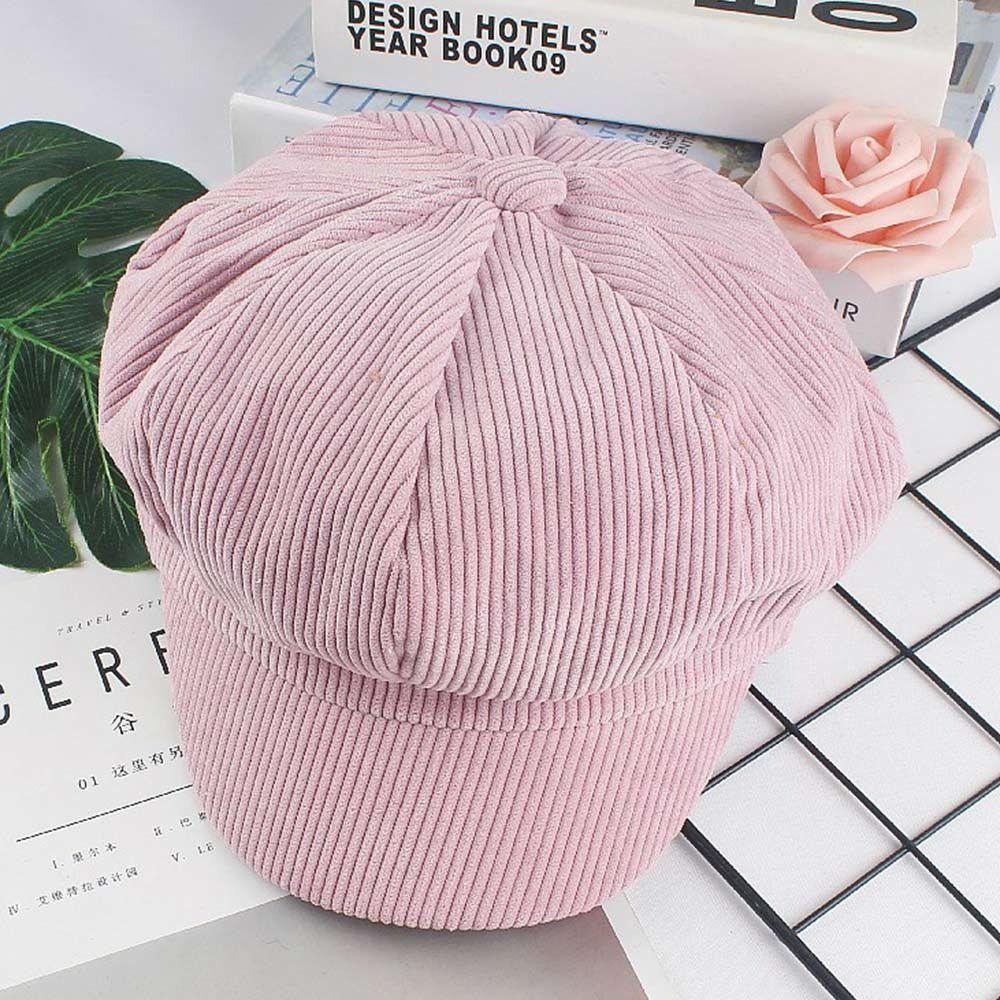 Windproof Painter's Hat Vintage Autumn Winter Sun Cap Casual Newspaper Hat Outdoor