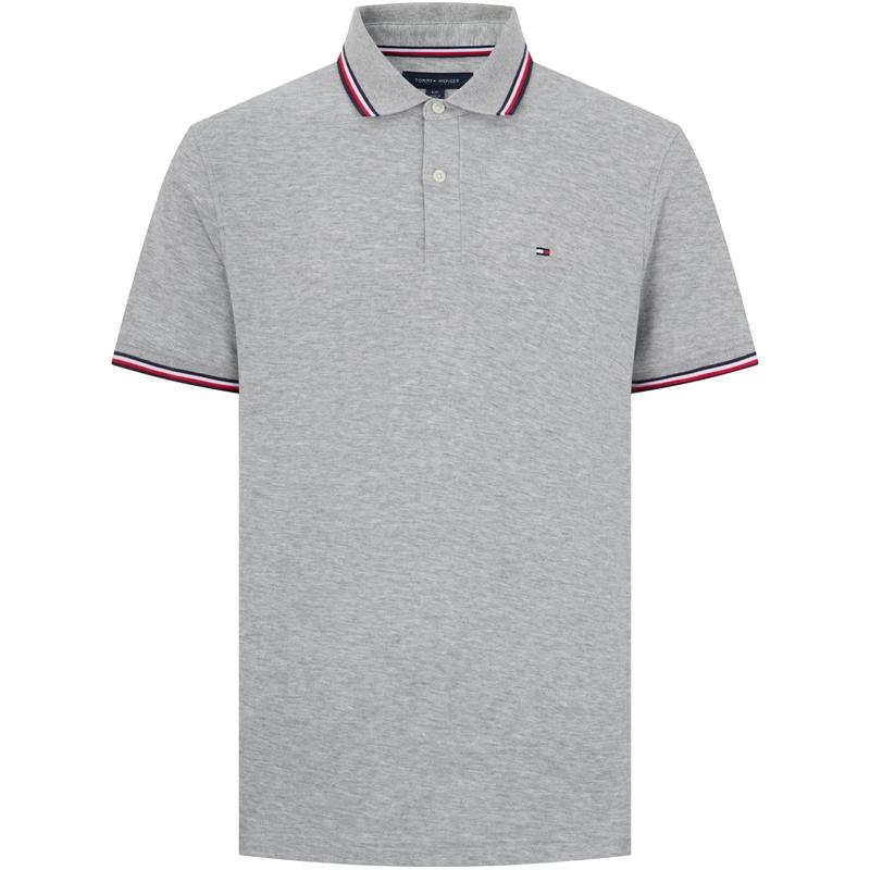 Tommy Hilfiger Polo Shirt Men's Mist Sky Gray 78J9195P7A