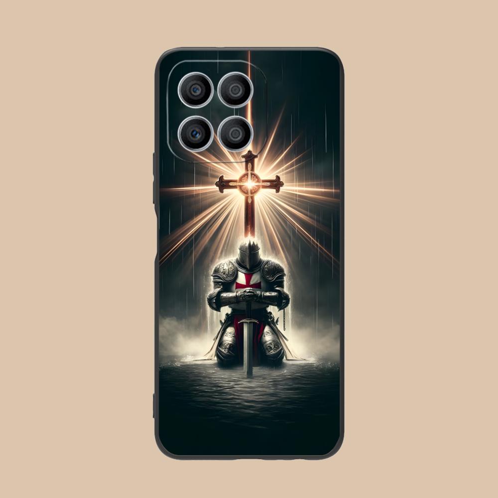Чехол для мобильного телефона Рыцари-тамплиеры для Honor 90 80 70 60 50 30 20 10 9 8 7 Pro S SE Lite 5G Цветной печатный чехол Чехол Красивый