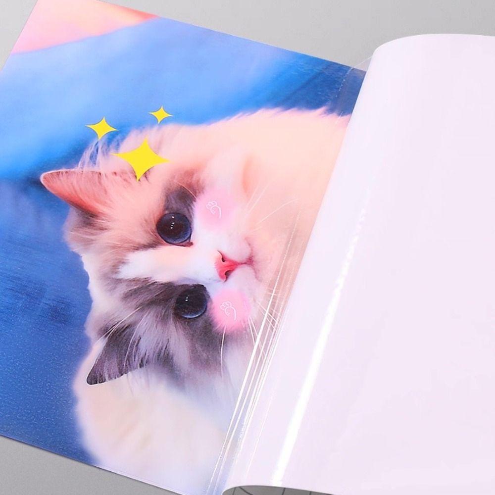 A4/A5/A6 Glossy Film Waterproof Vinyl Sticker New Vinyl Laminating Film  Office&Home Use