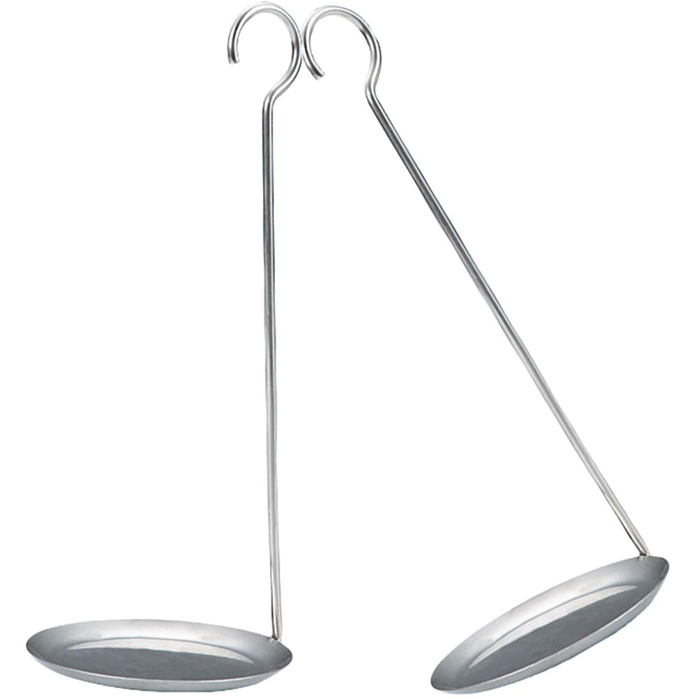 2 шт. ложка из нержавеющей стали для креветочного пирога с металлической ручкой, инструмент для жарки на кухне, форма для закусок, гаджеты для выпечки с воронкообразными кастрюлями