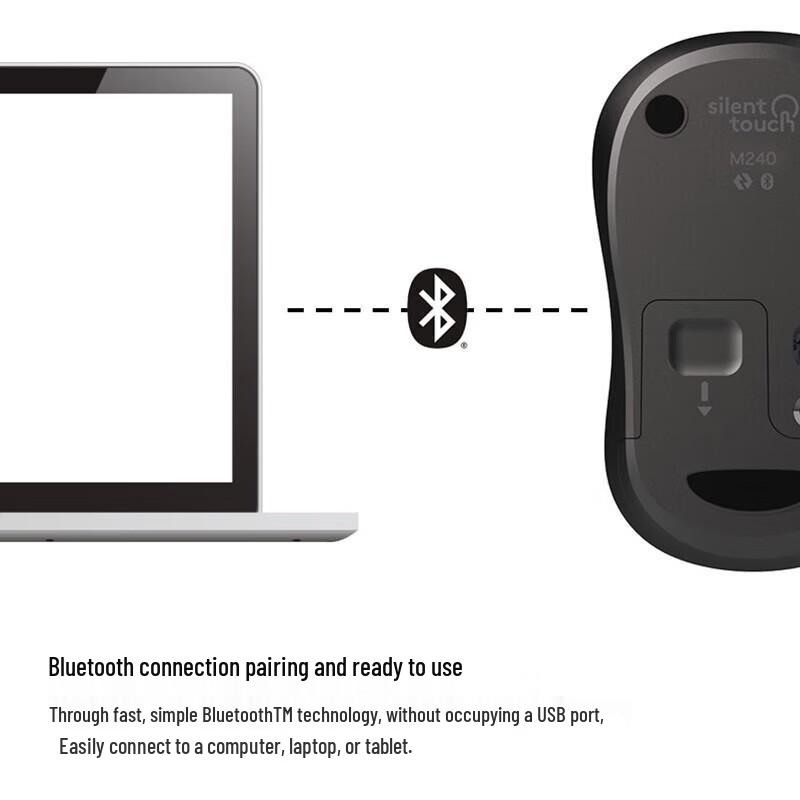 Logitech Беспроводная Bluetooth-мышь M240