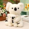 2Pcs/Set Koala Plush Toy Emotional Healing Soft Soothing Doll Hug Companion Well-being Doll Koala Hug Toy