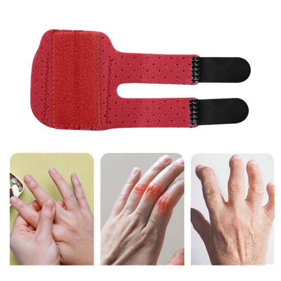 Шина для пальцев Дышащая шина для пальцев с регулируемым ремешком Универсальная шина для снятия боли в суставах