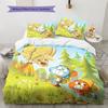 The Amazing World of Gumball3 Pattern Bedding Quilt Set  Home Decoration  Gift (1 * duvet cover + 2 * pillowcase  without core)
