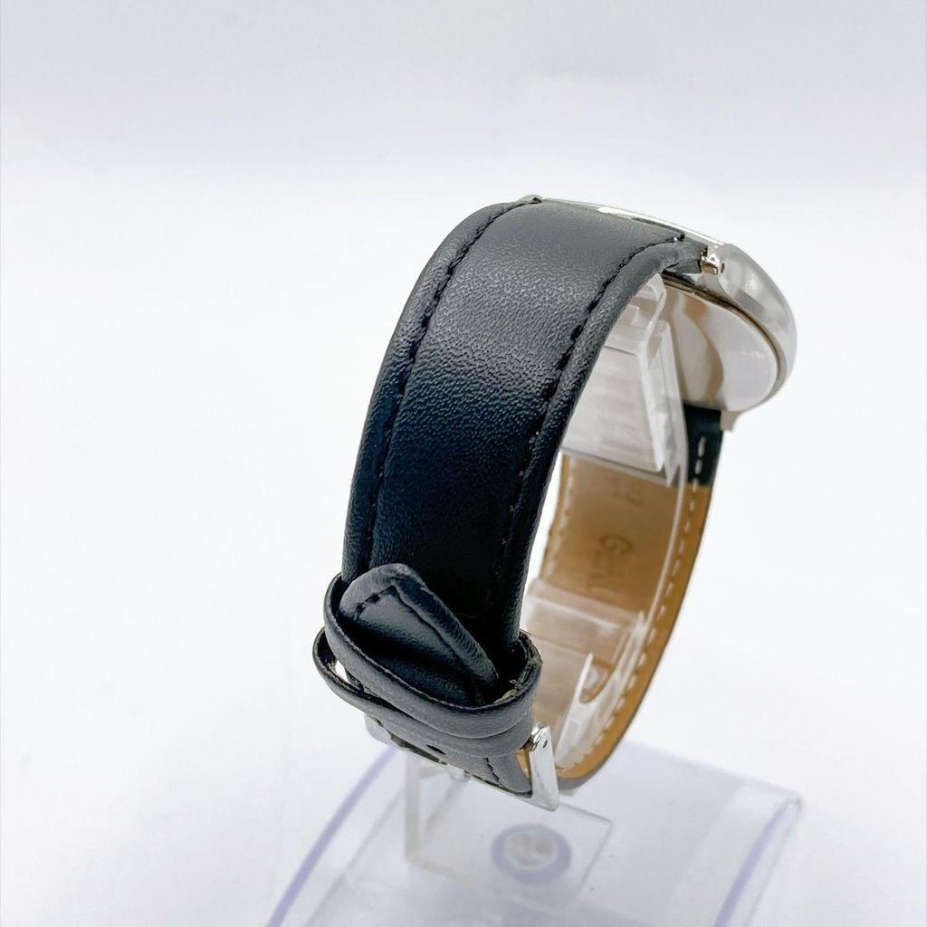 Used 567 SEIKO Men's Watch Quartz 70s Roman Vintage Battery Replaced New Aftermarket Strap