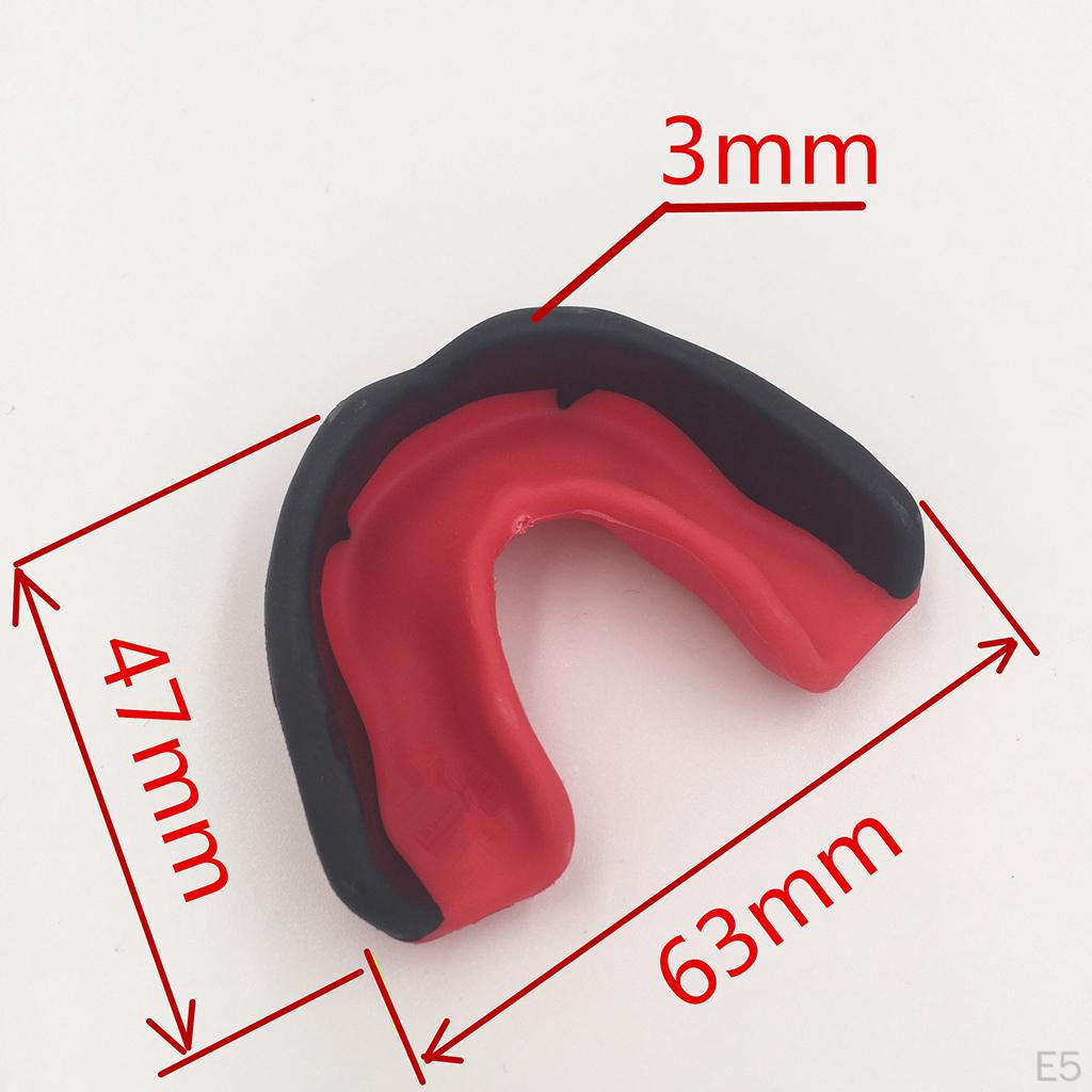 Boxing Mouthguard Adult EVA Mouth Guard MMA With Case