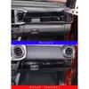 Piano Black Interior Dashboard Center Cover Sticker For Toyota Tacoma 2016-