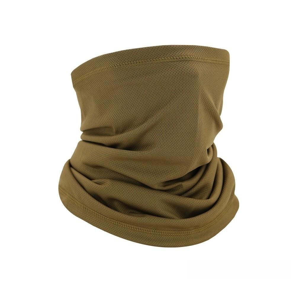 Multifunctional Sunscreen Neck Gaiter Ice Feeling Quick-drying Half Face Mask Breathable Elastic Tube Scarf for Outdoor Sport