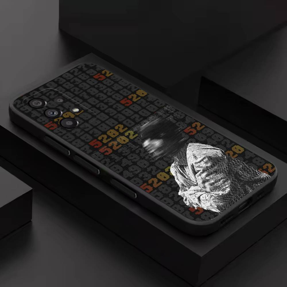 D-Duki Rapper 5202 Крутой Чехол Для Телефона Для Samsung S 9,10,21,30,22,23,24,25,26,Ultra,Plus,Lite,FE,4,5G Черный Мягкий Чехол