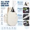 Lightweight Racket Sling Case Waterproof Tennis Shoulder Bag Tennis Racket Bag  Court Training