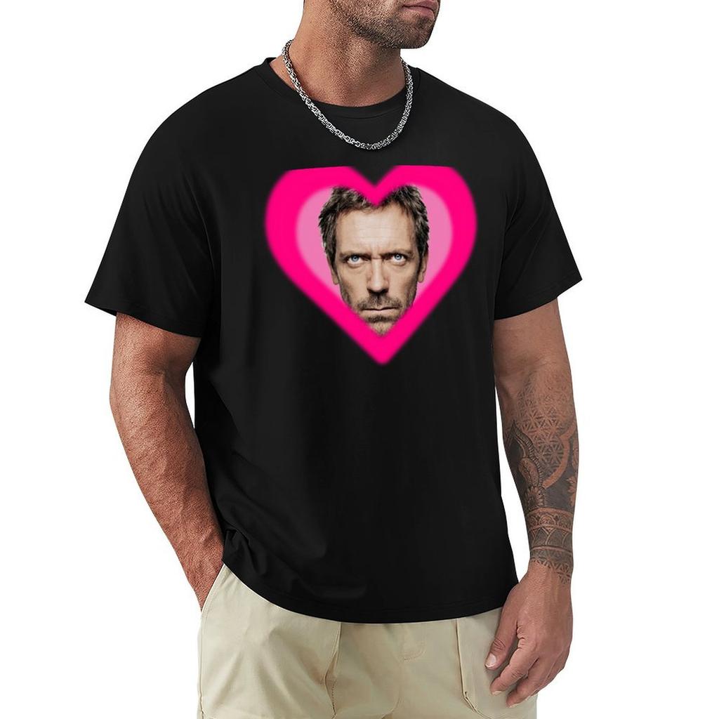 I love house md TShirt Trendy Casual Short Sleeve Shirt