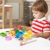 Shape Cognitive Classification Montessori  Wooden Color Matching Puzzle Children's Magnetic Fishing Learning Educational Toys