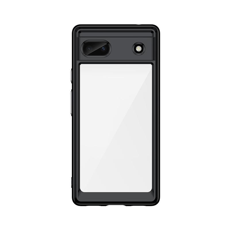 Для Google Pixel 6A Прозрачный чехол Для Google Pixel 6A 7A 7 Pro Чехол Funda Funda Жесткий Полупрозрачный Ударопрочный Бампер для телефона Pixel 6A