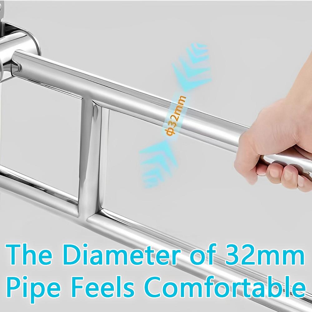 304 Туалет Ванная Складной Поручень для Инвалидов U-образная Ручка Поручень из Нержавеющей Стали Безопасность Пожилых