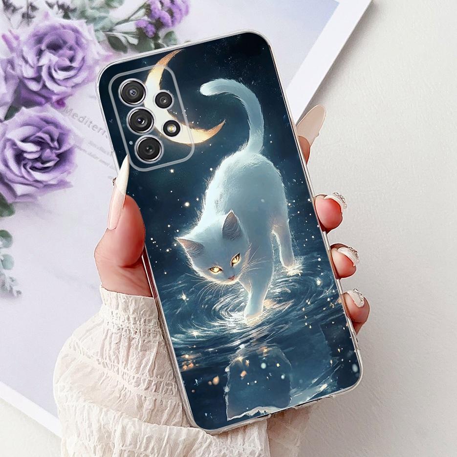 Чехол для Samsung Galaxy A32 5G SM-A326B Милый Модный Расписной Чехол Мягкий Силиконовый Чехол для Телефона Для Samsung A32 A 32 4G A325F Fundas