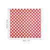 YARNOW 300-Piece Deli Paper, Red and White Checkered Food Wrapping Paper, Fried Chickpea Wrapping Paper, Grid Paper, Grist-Proof Burger Paper for Food
