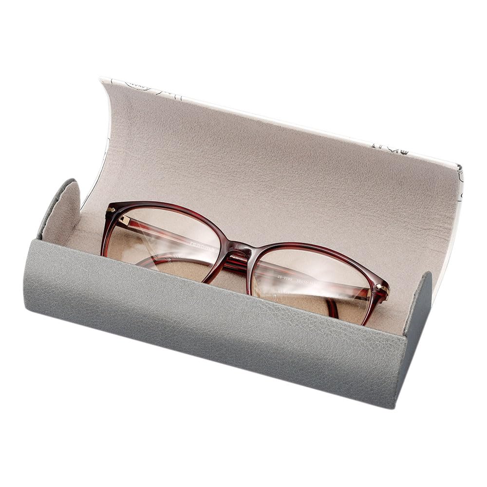 Pearl Moomin Little My Hard Eyeglass Case with Synthetic Magnetic and Microfiber Comic Perfect Gift for Day or Day Leather, Closure, Cloth, Unisex,