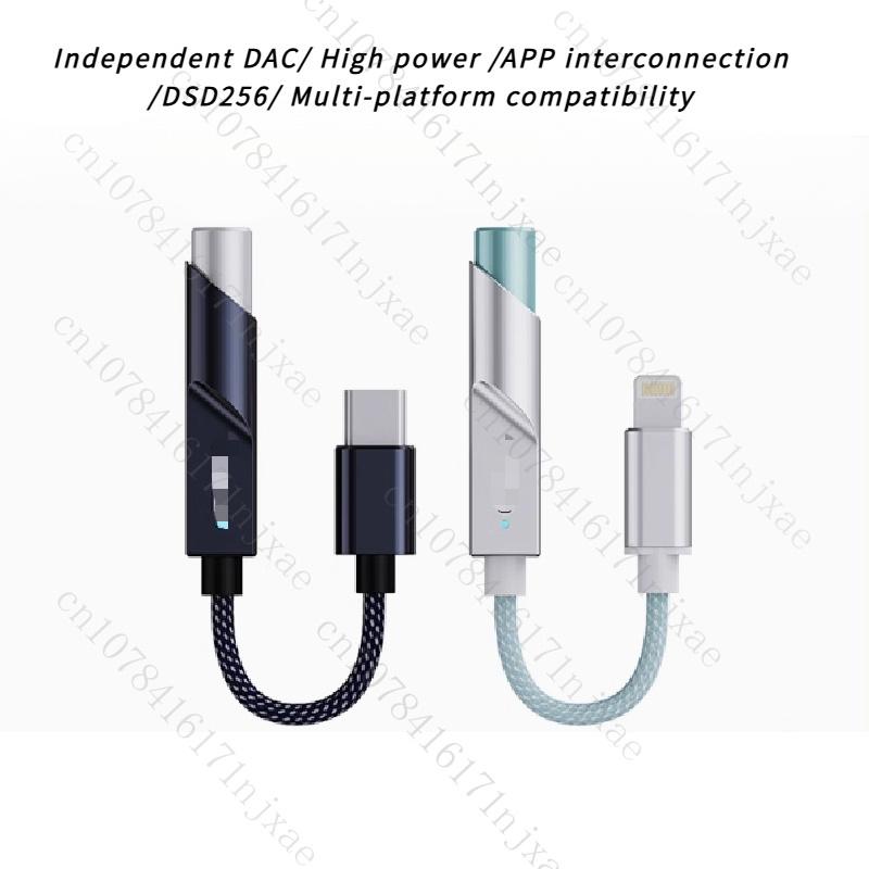 For FiiO JadeAudio KA11 USB C to 3.5mm Audio Adapter USB Dongle 32bit/384KHz, Type C to 3.5mm HiFi DAC Amplifier