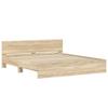 Bed Frame Wall Mounted Sonoma 193 x 203 cm Engineered Wood
