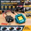 Li-ion Battery Converter Battery Adapter for Makita / DeWalt / Milwaukee / Ryobi Li-ion Battery