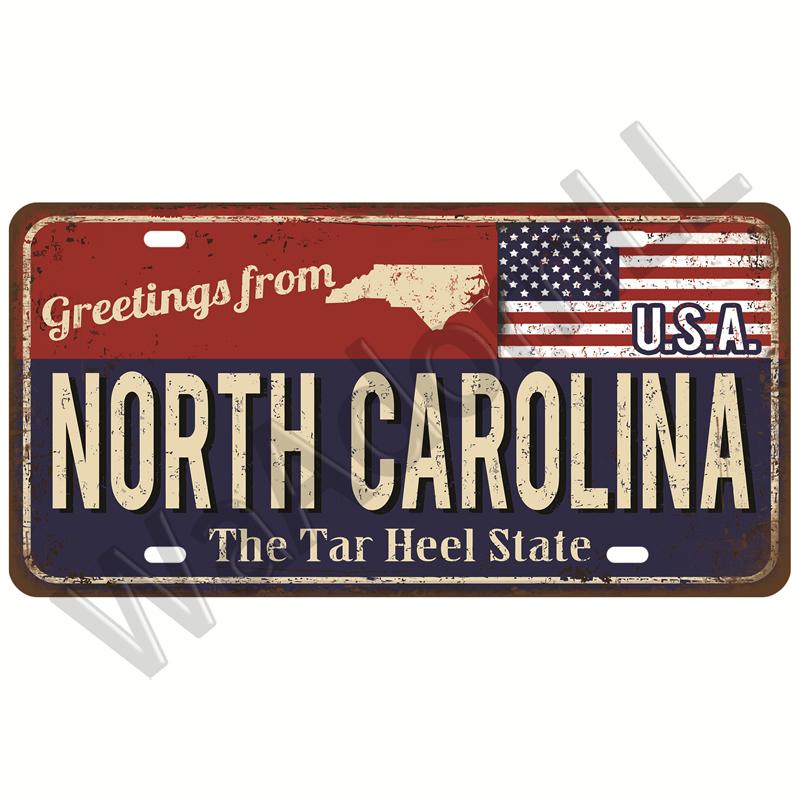 Город, штат, США, жестяная вывеска, винтажная металлическая вывеска, жесть, ретро-металлический постер, домашний декор для стен, бара, паба, клуба, украшения